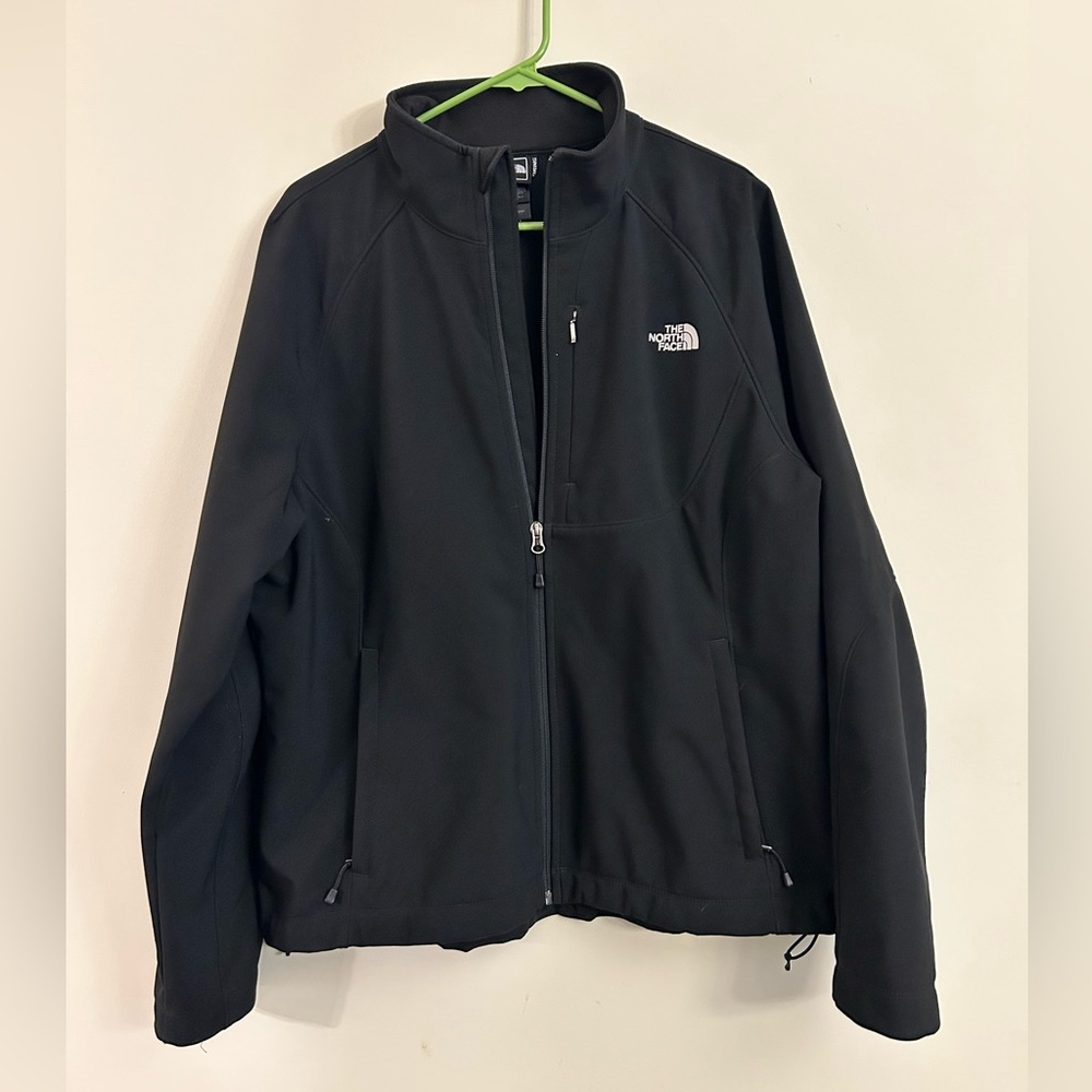The North Face Women’s Apex Bionic Full Zip Softshell Jacket Sz XXL Black